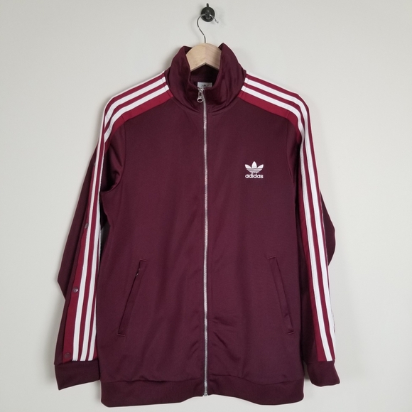 adidas Jackets & Blazers - Adidas Adibreak Track Jacket Large Burgundy